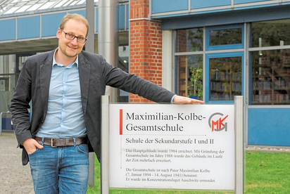 Kommissarisch übernimmt der aktuelle Stellvertreter Maarten Willenbrink das Amt des MKG-Schulleiters, wenn Karl Watermann Ende Januar in den Ruhestand geht. Foto: Alfred Riese/ JCS 