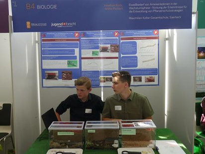 Stand beim Landeswettbewerb