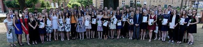 Abiturientinnen und Abiturienten 2018, Bild: Alfred Riese