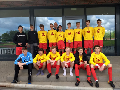 Kreismeister 2018 die Jungen WK II (Jg. 02/03) von der MKG