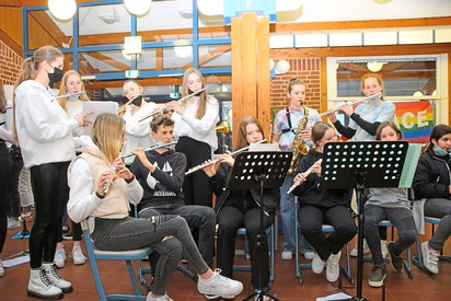 Benefizkonzert in der Maximilian-Kolbe-Gesamtschule Foto: Marlies Grüter